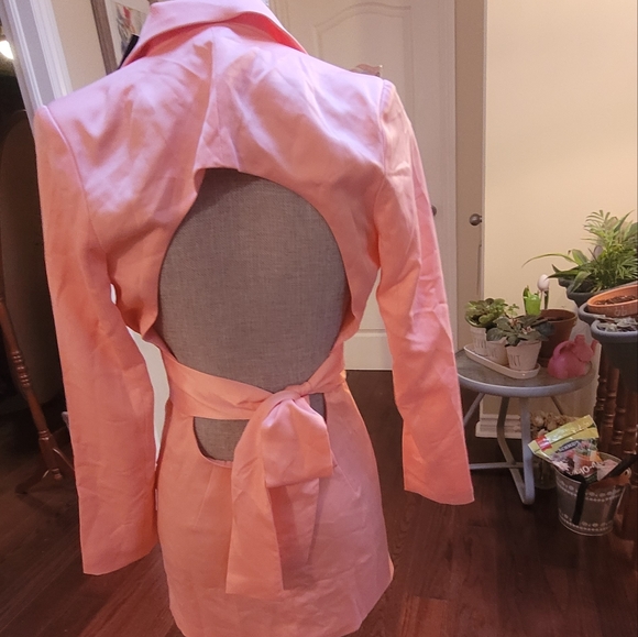 Blazer dress XS, pink - Picture 2 of 2